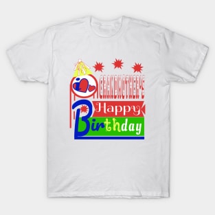 Happy Birthday grandmother's i love you so much T-Shirt